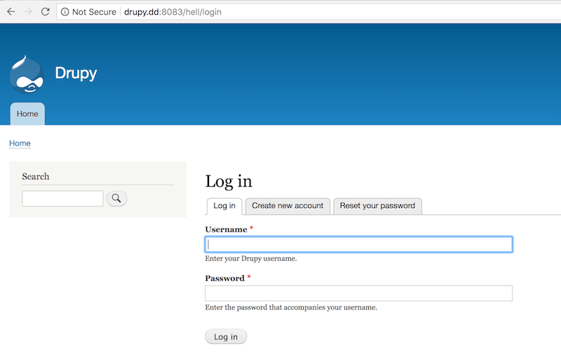 special login